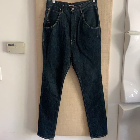 Kapital dropped crutch, cinch back denim - Picture 3 of 12